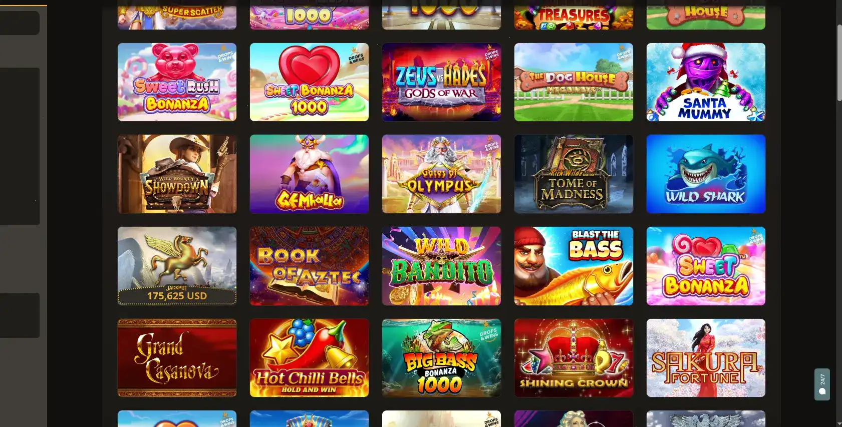 Интерфейс казино Фаир Спин на компьютере и телефоне